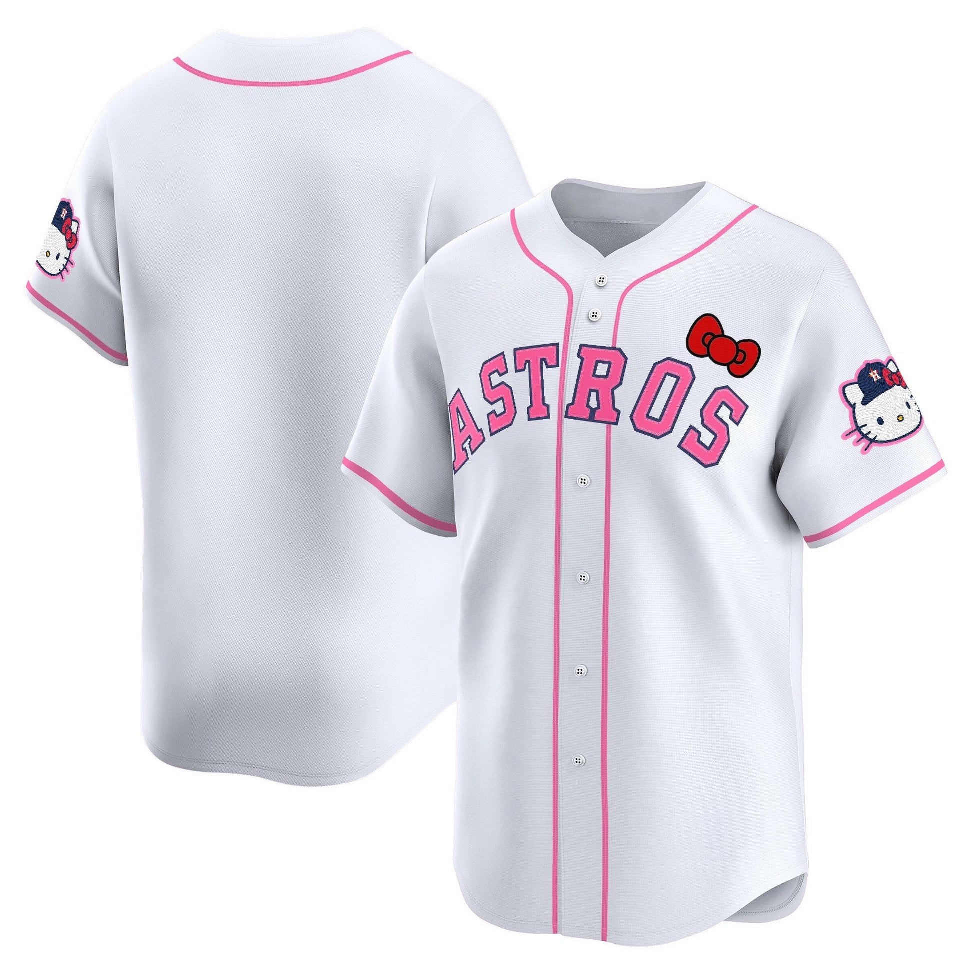 Men's Houston Astros Hello Kitty Vapor Premier Limited Jersey V2 - All Stitched