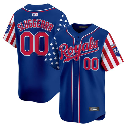 Men's Kansas City Royals 2025 Independence Day Vapor Premier Limited Jersey - All Stitched