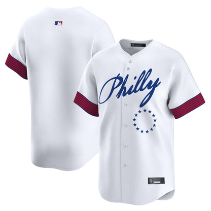 Men's Philadelphia Phillies 2025 Independence Day Vapor Premier Limited Jersey V2 - All Stitched