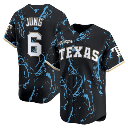 Texas Rangers x Jujutsu Kaisen Vapor Premier Limited Jersey - All Stitched