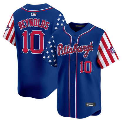 Men's Pittsburgh Pirates 2025 Independence Day Vapor Premier Limited Jersey - All Stitched