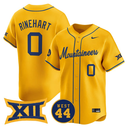 Men's West Virginia Mountaineers 2025 Vapor Premier Limited Jersey - All Stitched