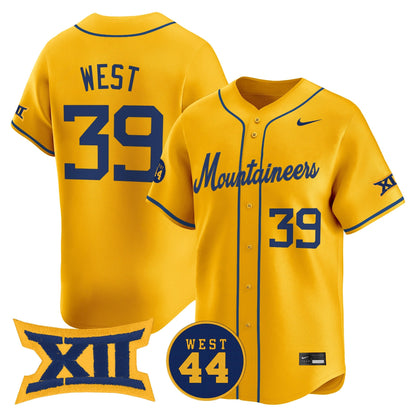 Men's West Virginia Mountaineers 2025 Vapor Premier Limited Jersey - All Stitched