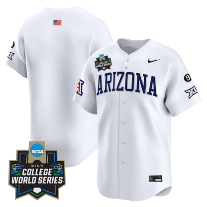 Men's Arizona Wildcats 2025 World Series Vapor Premier Limited Jersey - All Stitched