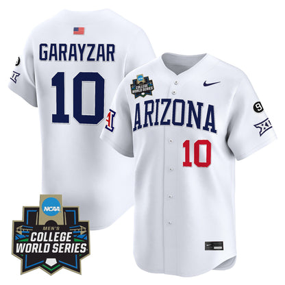 Men's Arizona Wildcats 2025 World Series Vapor Premier Limited Jersey - All Stitched