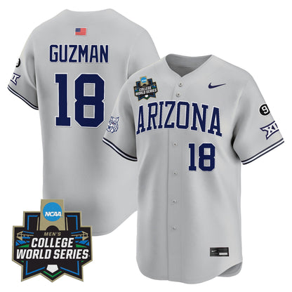 Men's Arizona Wildcats 2025 World Series Vapor Premier Limited Jersey - All Stitched