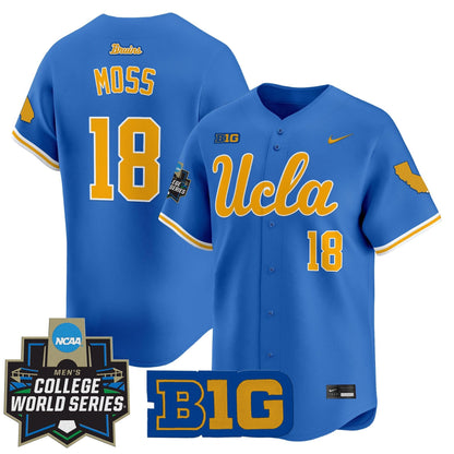 Men's UCLA Bruins 2025 World Series Vapor Premier Limited Jersey - All Stitched
