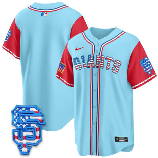 Men's San Francisco Giants 2025 Fourth of July Jersey - All Stitched