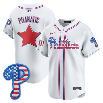Men's Philadelphia Phillies 2025 Fourth of July Jersey - All Stitched