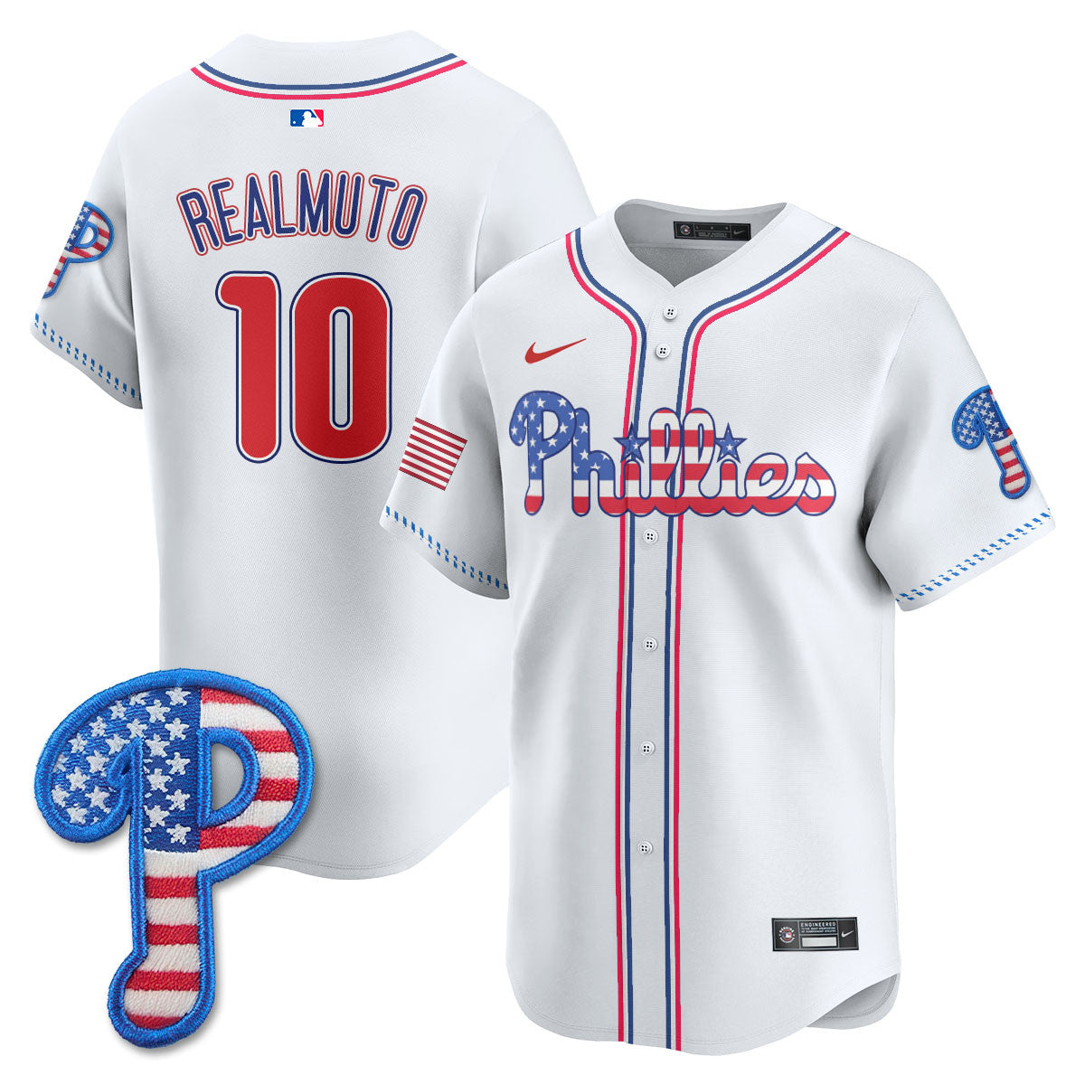 Men's Philadelphia Phillies 2025 Fourth of July Jersey - All Stitched