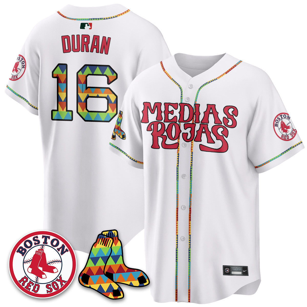 BOS "Medias Rojas" Limited Jersey - All Stitched