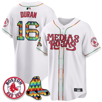 BOS "Medias Rojas" Limited Jersey - All Stitched