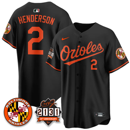 Men's Baltimore Orioles "30th Anniversary of 2131" Limited Jersey - All Stitched