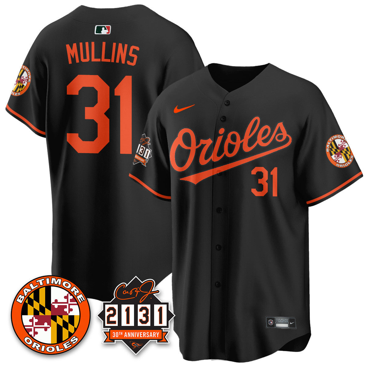 Men's Baltimore Orioles "30th Anniversary of 2131" Limited Jersey - All Stitched