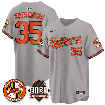 Men's Baltimore Orioles "30th Anniversary of 2131" Limited Jersey - All Stitched