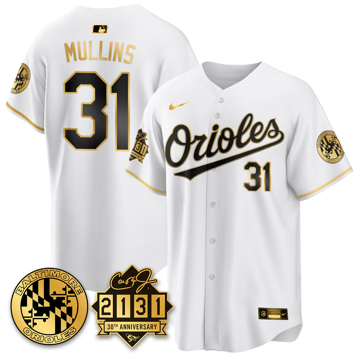 Men's Baltimore Orioles "30th Anniversary of 2131" Limited Jersey - All Stitched
