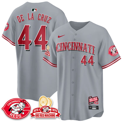 Men's Cincinnati Reds Big Red Machine 50th Anniversary Jersey - All Stitched