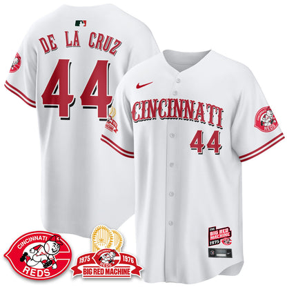 Men's Cincinnati Reds Big Red Machine 50th Anniversary Jersey - All Stitched