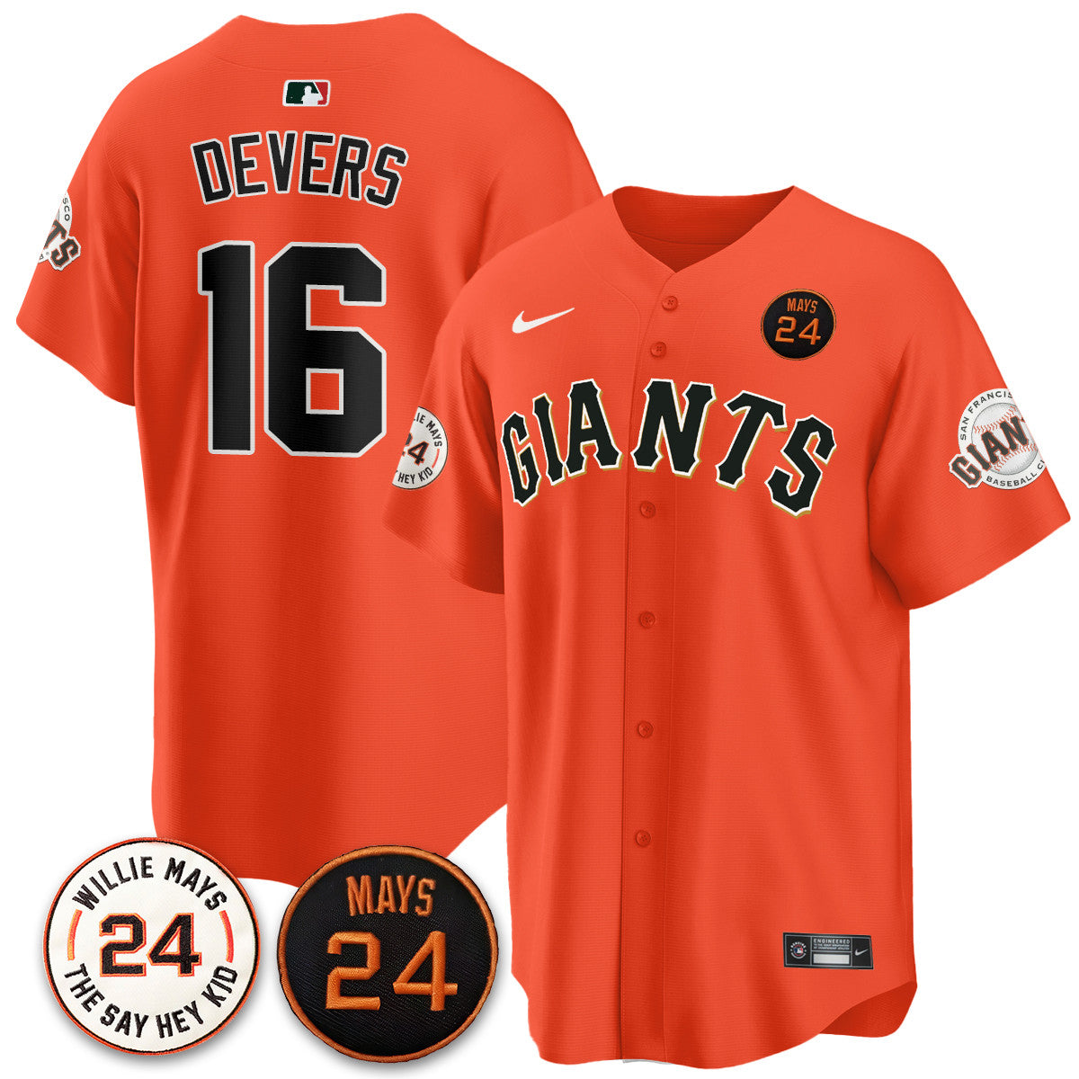 Rafael Devers - San Francisco Giants 2025 Limited Jersey - All Stitched
