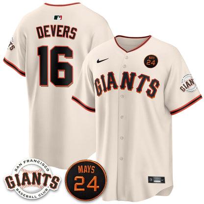 Rafael Devers - San Francisco Giants 2025 Limited Jersey - All Stitched