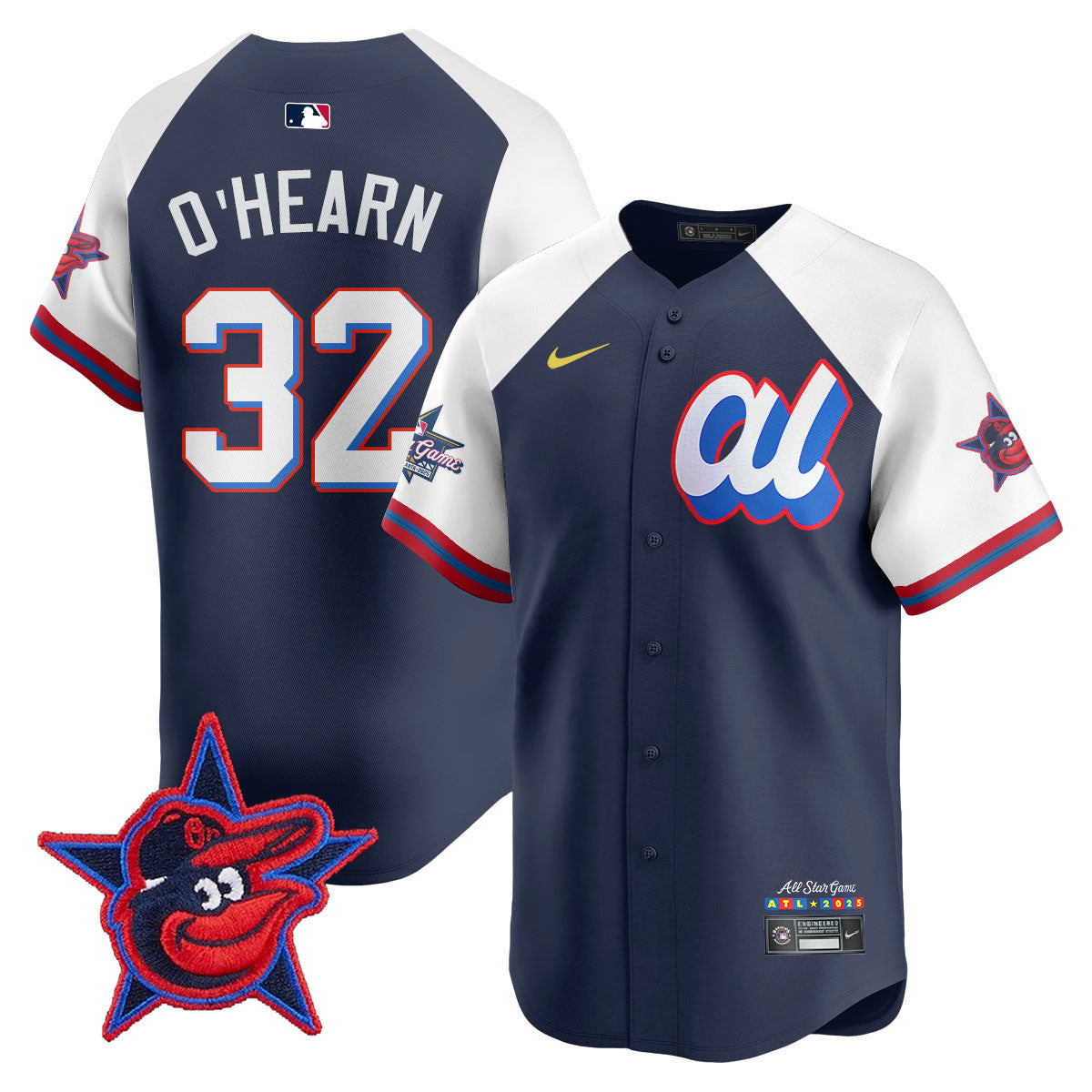 Men's American League 2025 MLB All-Star Jersey - All Stitched