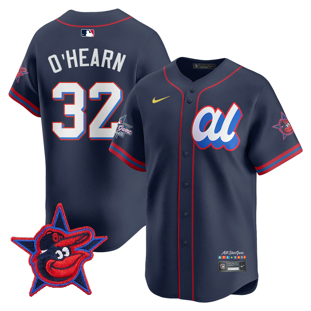 Men's American League 2025 MLB All-Star Jersey - All Stitched