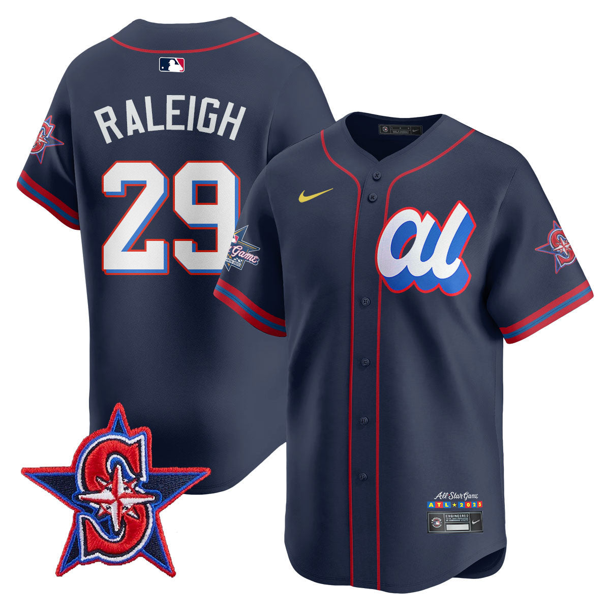 Men's American League 2025 MLB All-Star Jersey - All Stitched