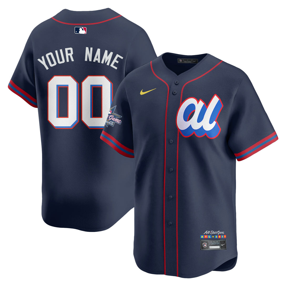 Men's American League 2025 MLB All-Star Jersey - All Stitched