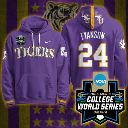 LSU Tigers 2025 World Series Limited Hoodie - All Stitched