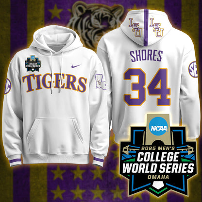 LSU 2025 World Series Limited Hoodie - All Stitched