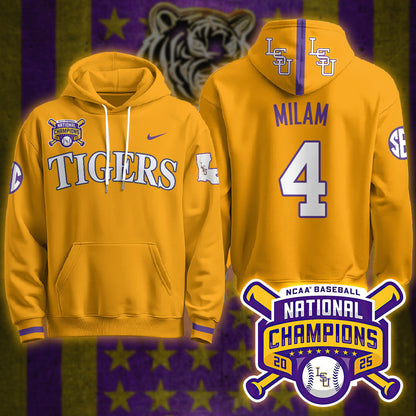 LSU Tigers 2025 World Series Champions Limited Hoodie - All Stitched