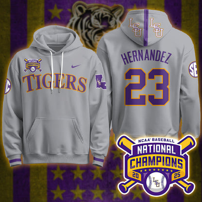 LSU Tigers 2025 World Series Champions Limited Hoodie - All Stitched