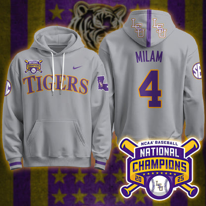 LSU Tigers 2025 World Series Champions Limited Hoodie - All Stitched
