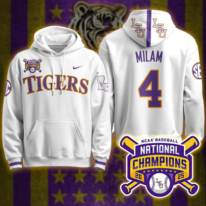 LSU Tigers 2025 World Series Champions Limited Hoodie - All Stitched