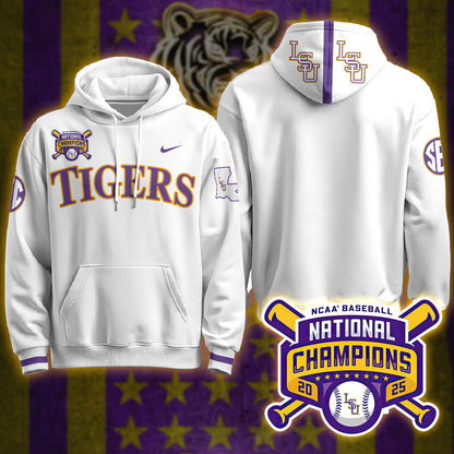 LSU 2025 World Series Champions Limited Hoodie - All Stitched