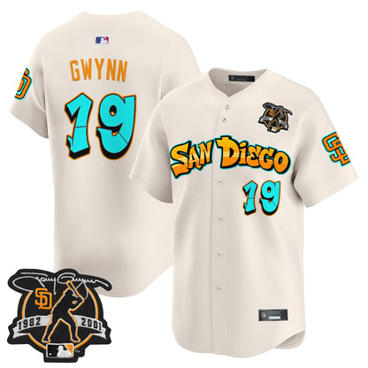 Men's San Diego Padres 'Graffiti Barrio Edition' Vapor Premier Limited Jersey - All Stitched