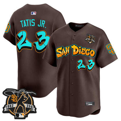 Men's San Diego Padres 'Graffiti Barrio Edition' Vapor Premier Limited Jersey - All Stitched