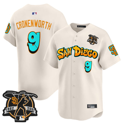 Men's San Diego Padres 'Graffiti Barrio Edition' Vapor Premier Limited Jersey - All Stitched