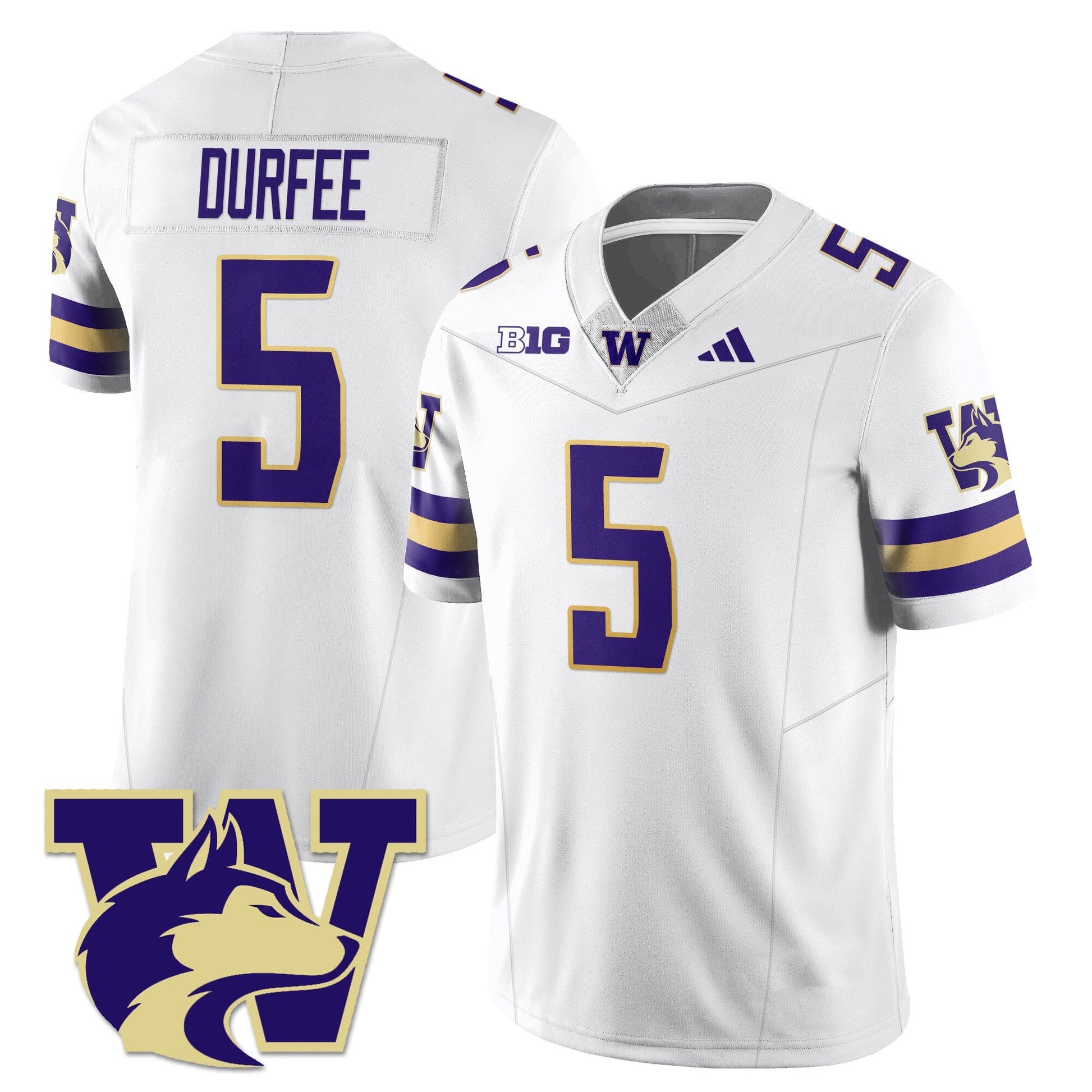 Men's Washington Husky Football 2025 Vapor Limited Jersey - All Stitched