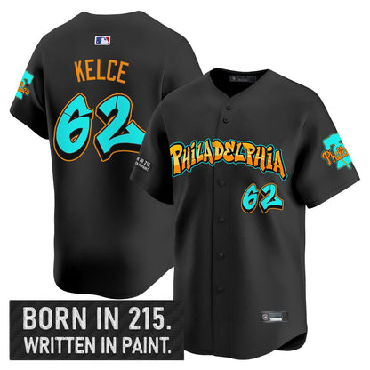 Men's Philadelphia Phillies 'Graffiti Broad Street Edition 'Vapor Premier Limited Jersey V2 - All Stitched