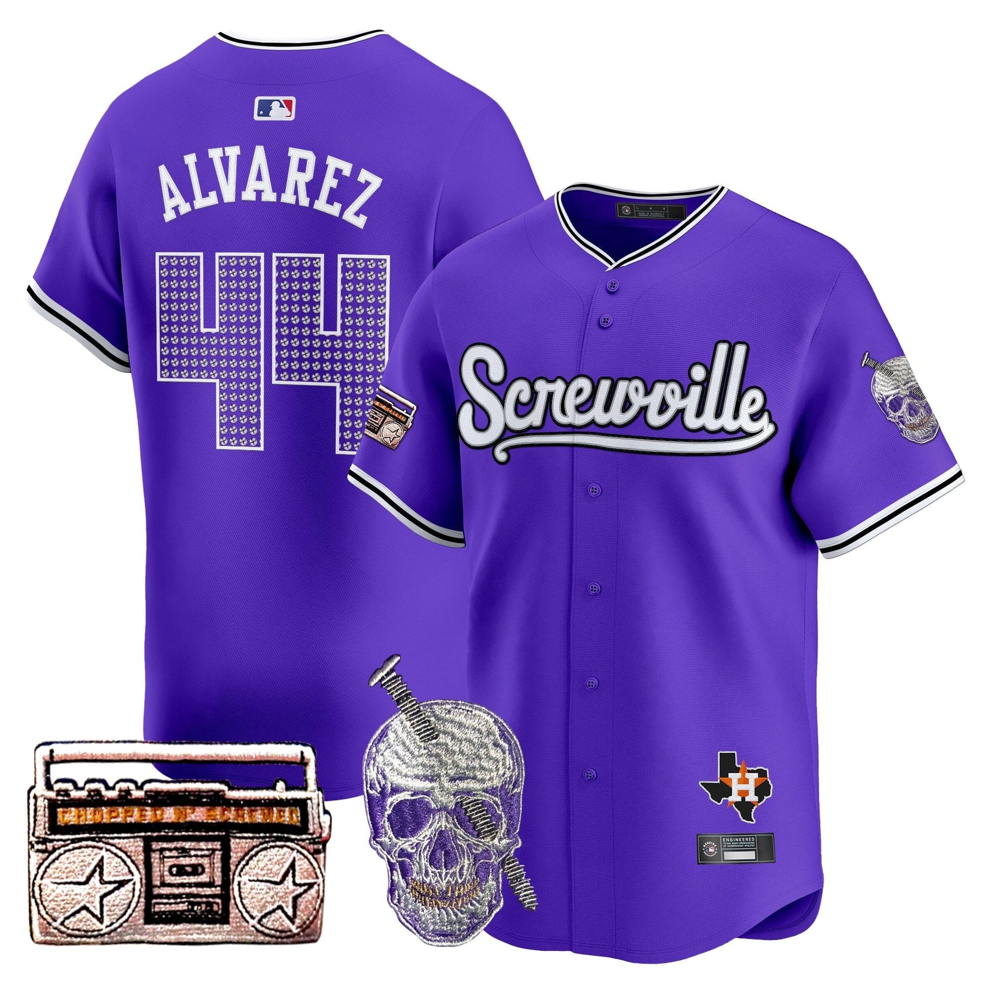 Astros DJ Screw 2025 Vapor Premier Limited Jersey - All Stitched