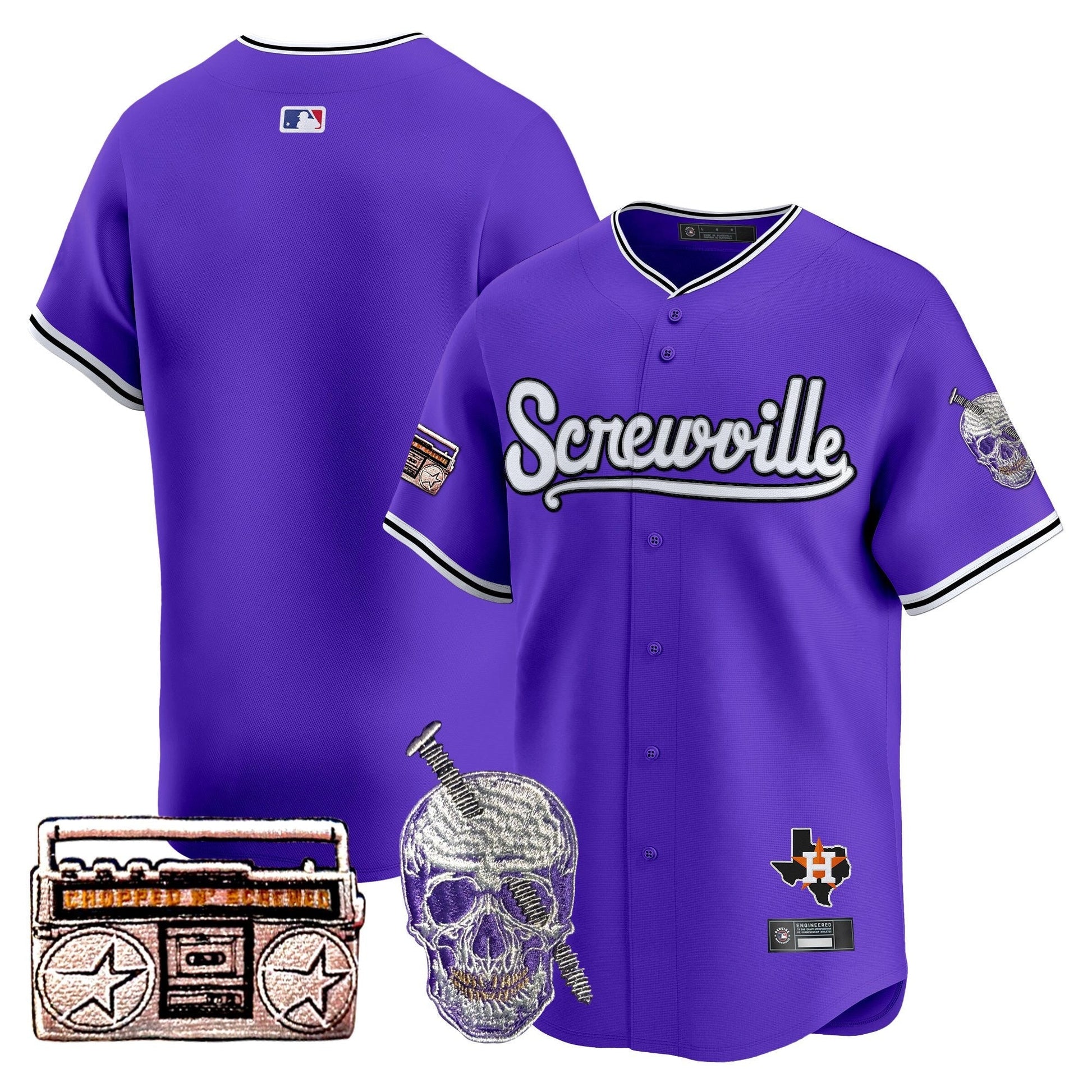 Astros DJ Screw 2025 Vapor Premier Limited Jersey - All Stitched