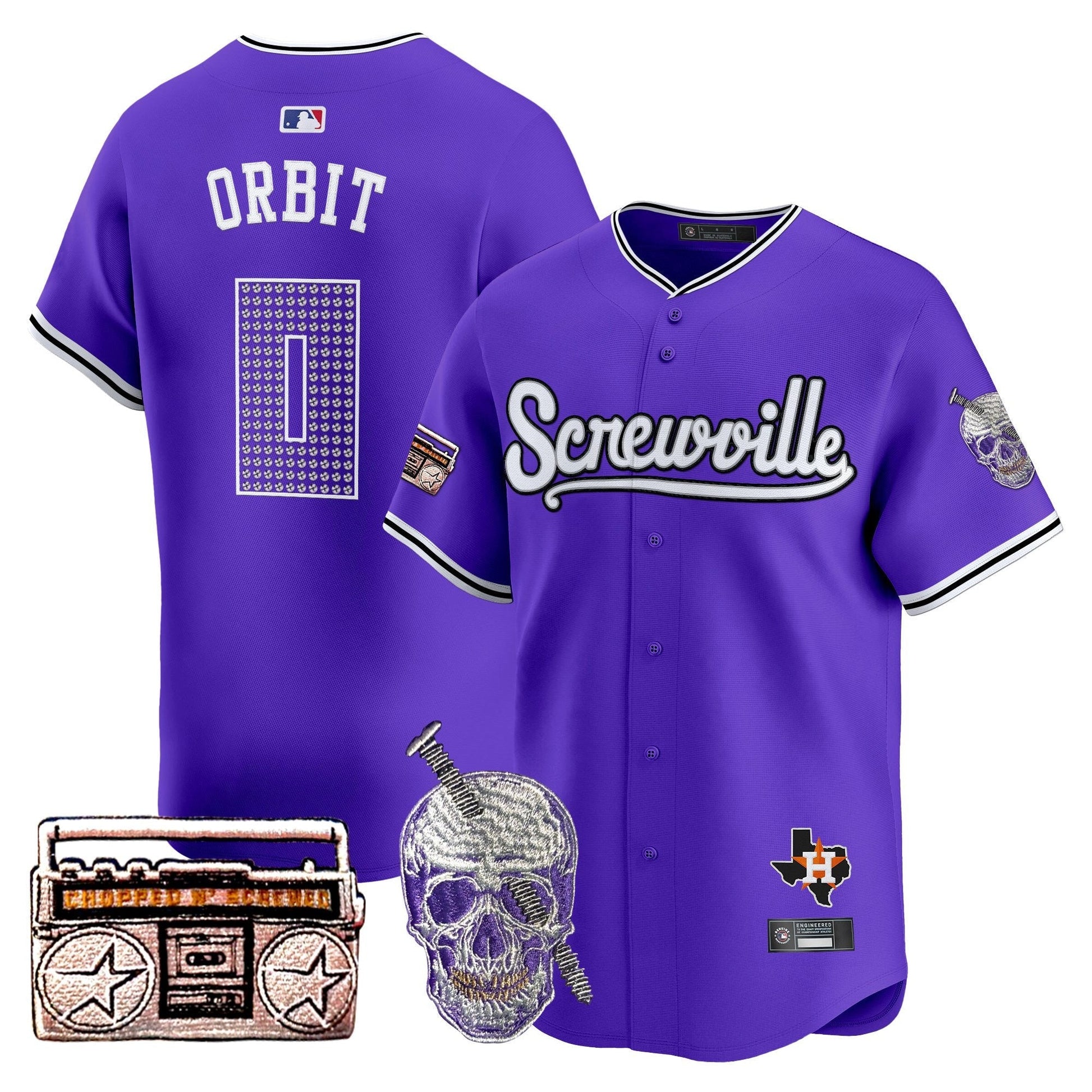 Astros DJ Screw 2025 Vapor Premier Limited Jersey - All Stitched