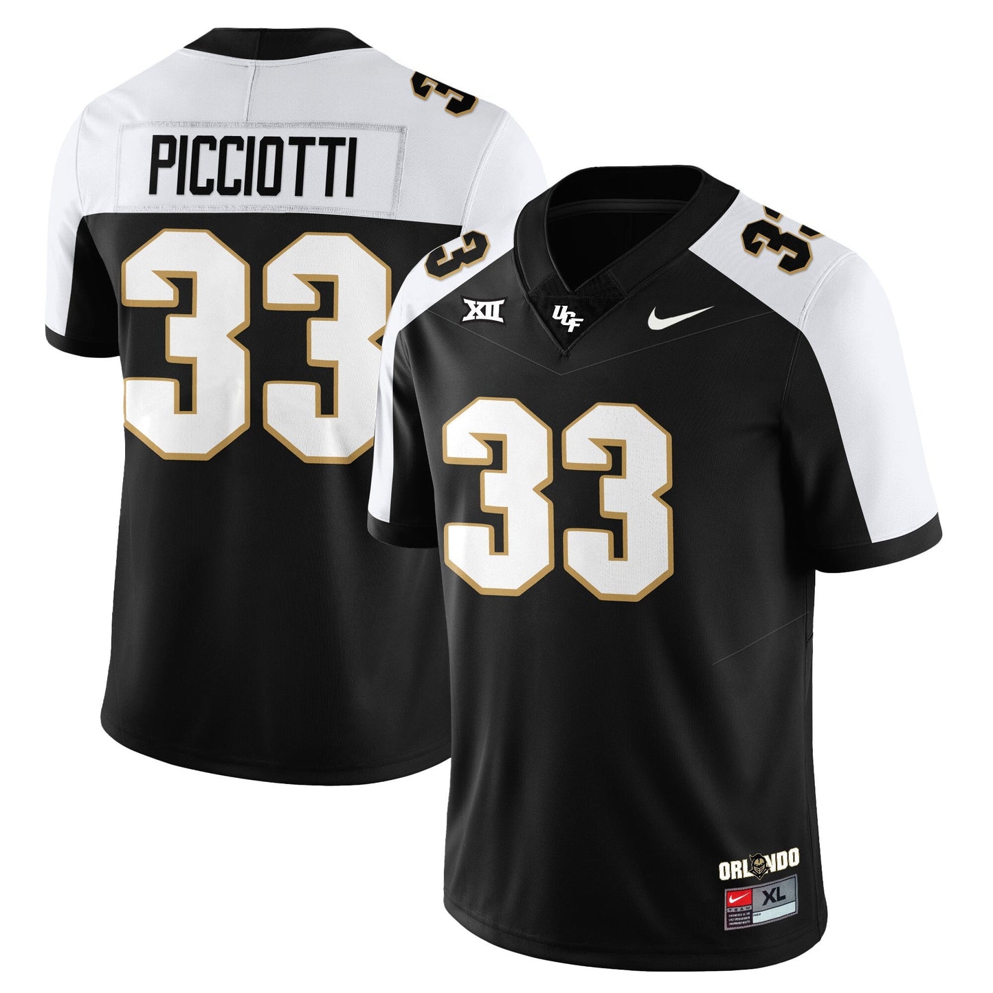 Men's UCF Football 2025 Core Uniforms - All Stitched