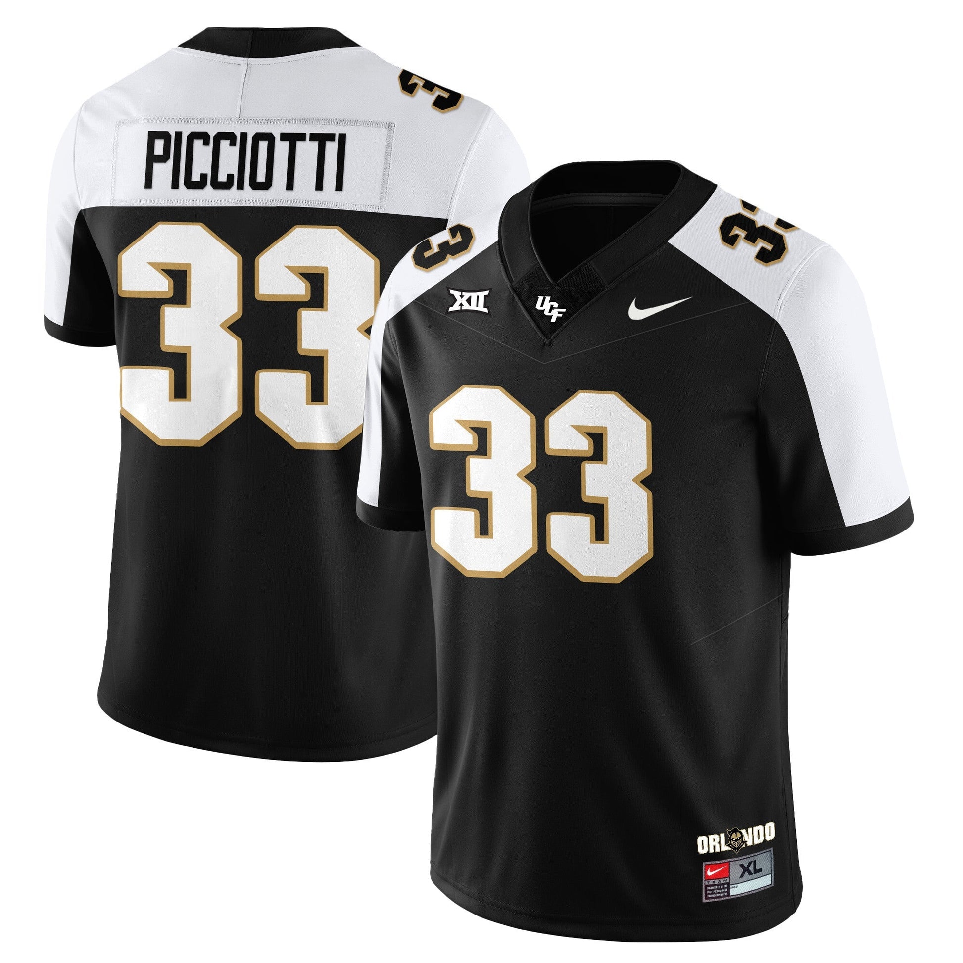 Men's UCF Football 2025 Core Uniforms - All Stitched