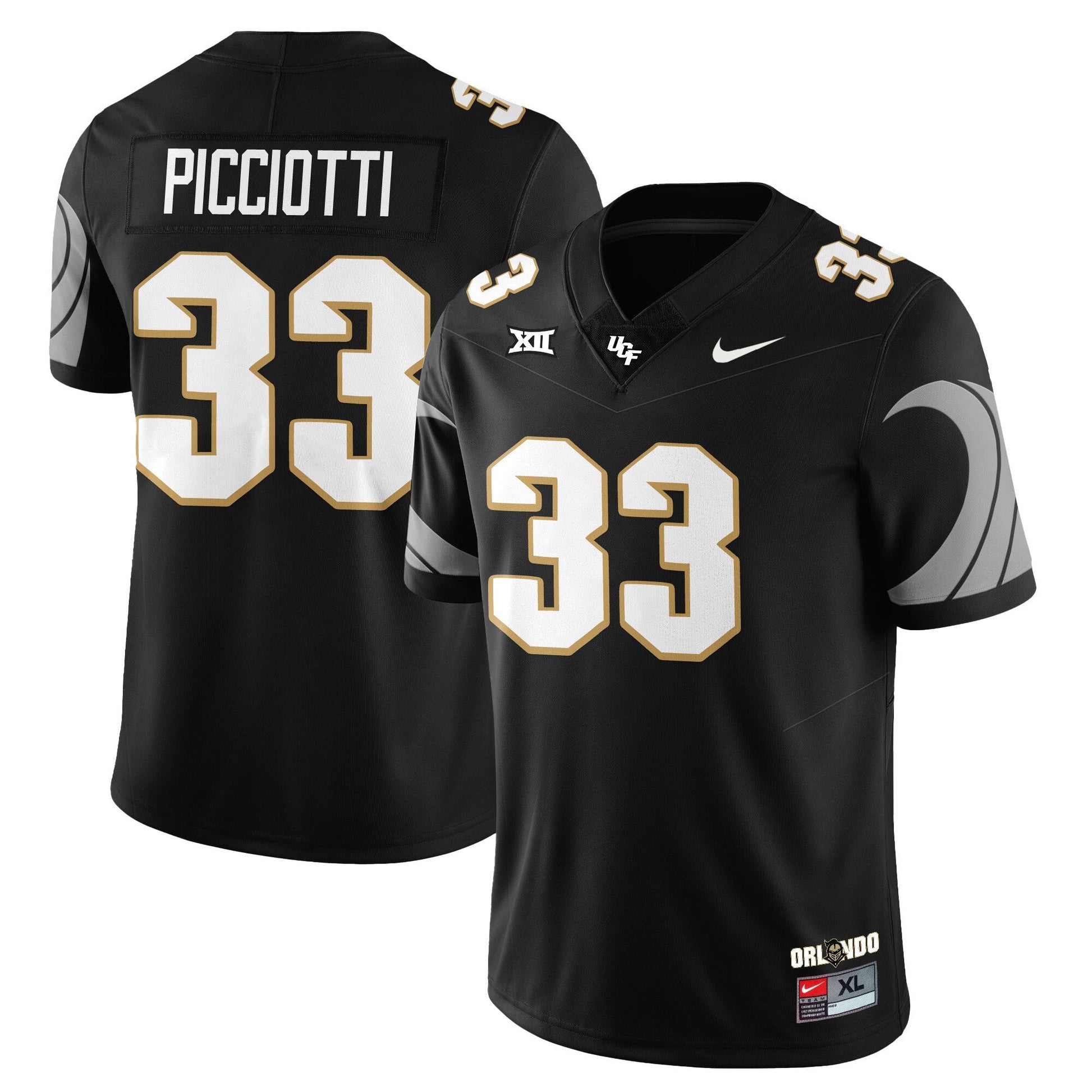 Men's UCF Football 2025 Core Uniforms - All Stitched
