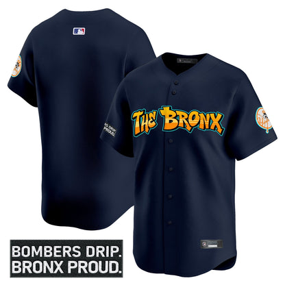 Men's Yankees 'Graffiti Bronx Bombers Edition' Vapor Premier Limited Jersey - All Stitched