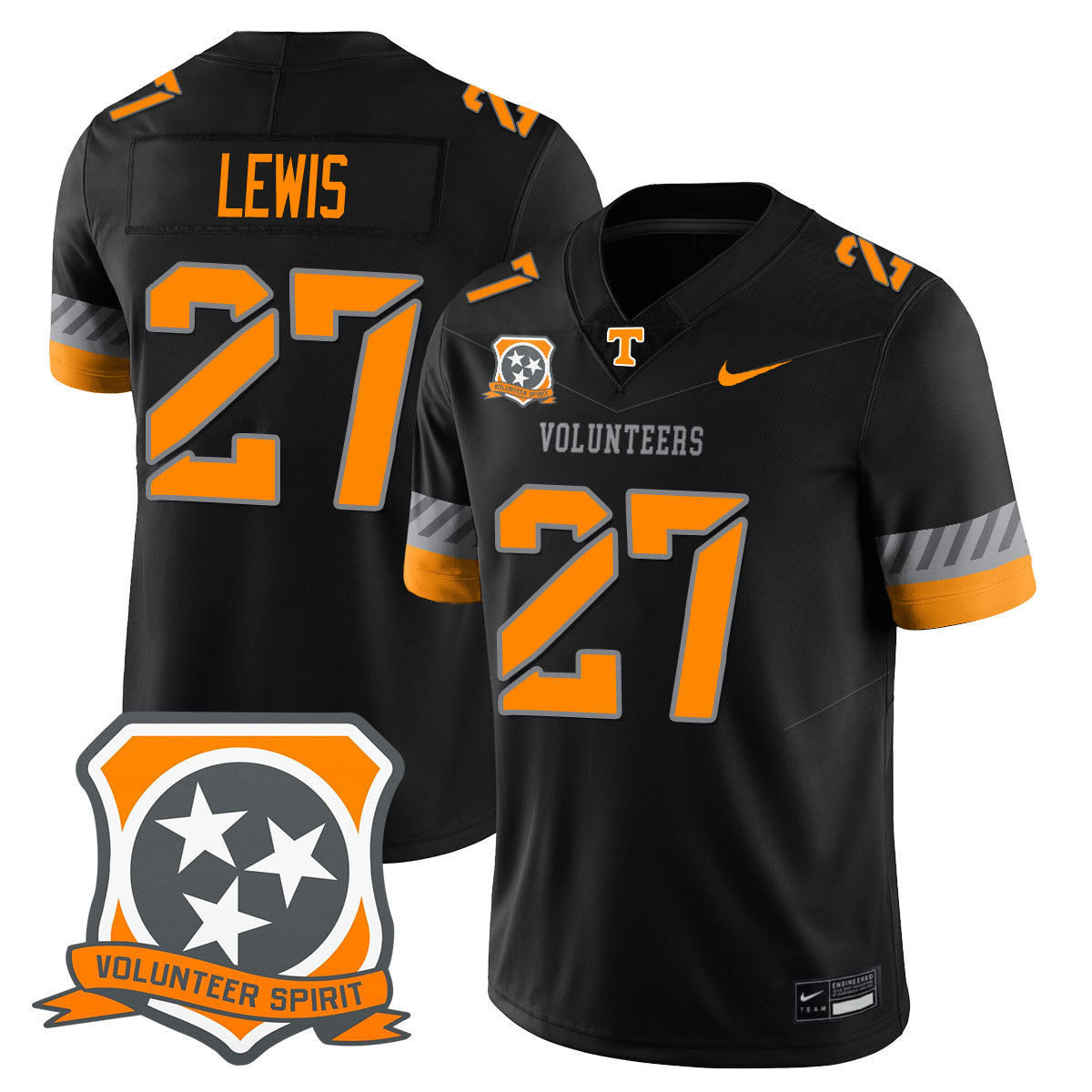 Men's Tennessee Volunteers 2025 Spirit Jersey - All Stitched