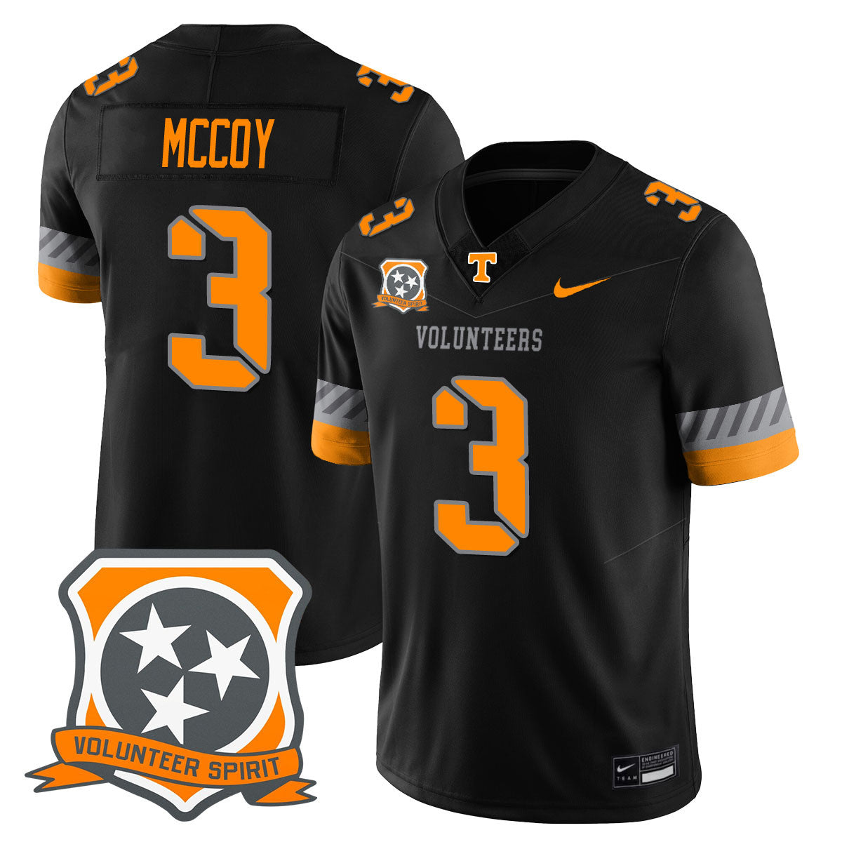 Men's Tennessee Volunteers 2025 Spirit Jersey - All Stitched