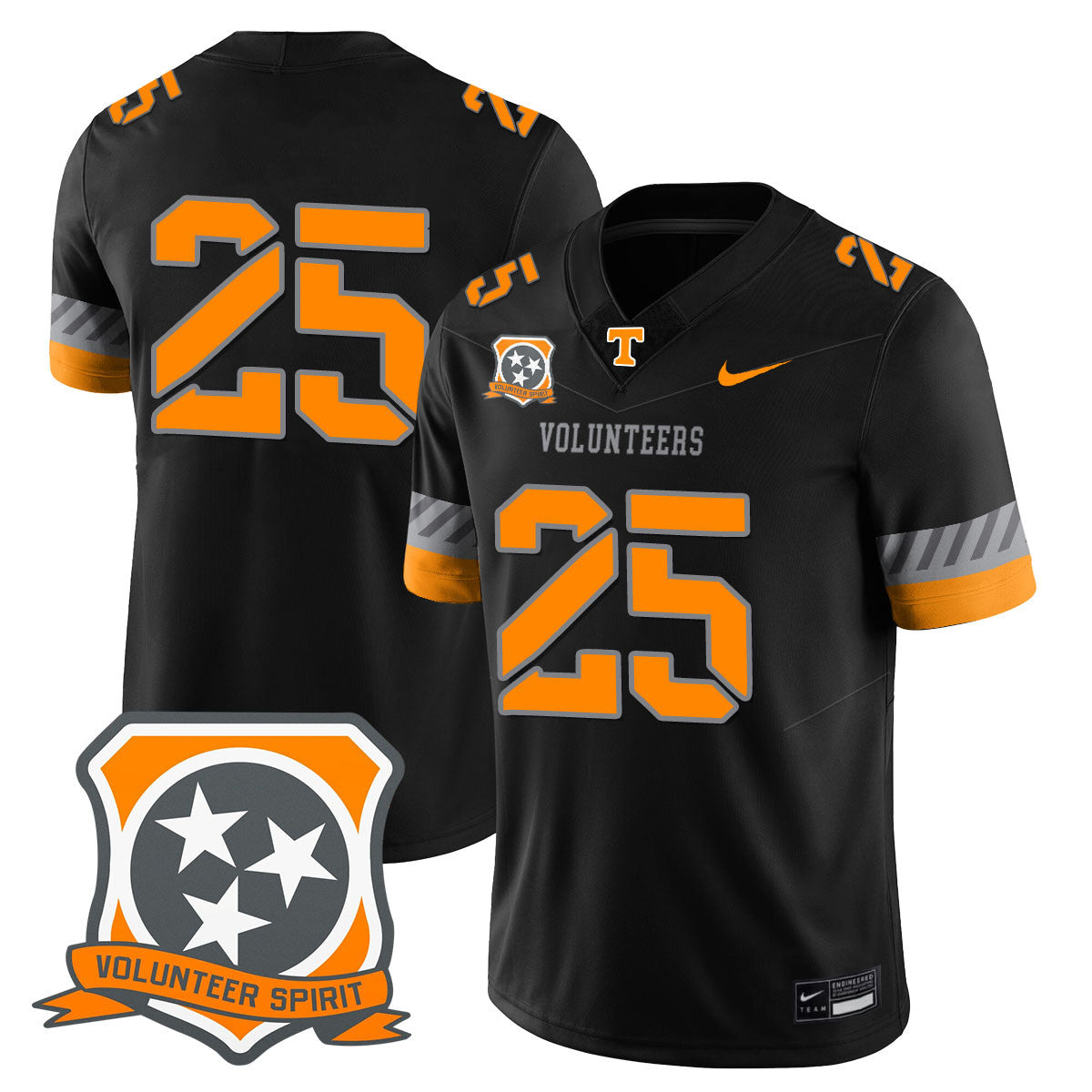 Men's Tennessee Volunteers 2025 Spirit Jersey - All Stitched